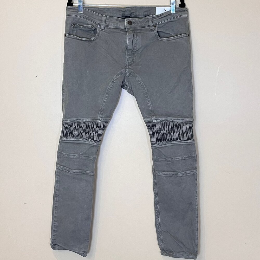 Belstaff Eastham Moto Slim Fit Jeans - Men's Size 36*33 (Fits 36*29)